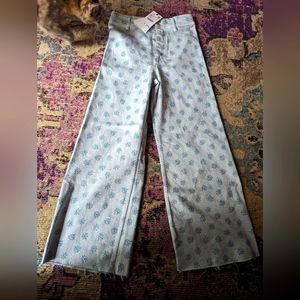 Zara wide leg jeans size 4